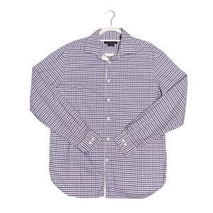 John Varvatos Star U.S.A Men’s Check Long Sleeve Button Down Shirt Purple Sz 16